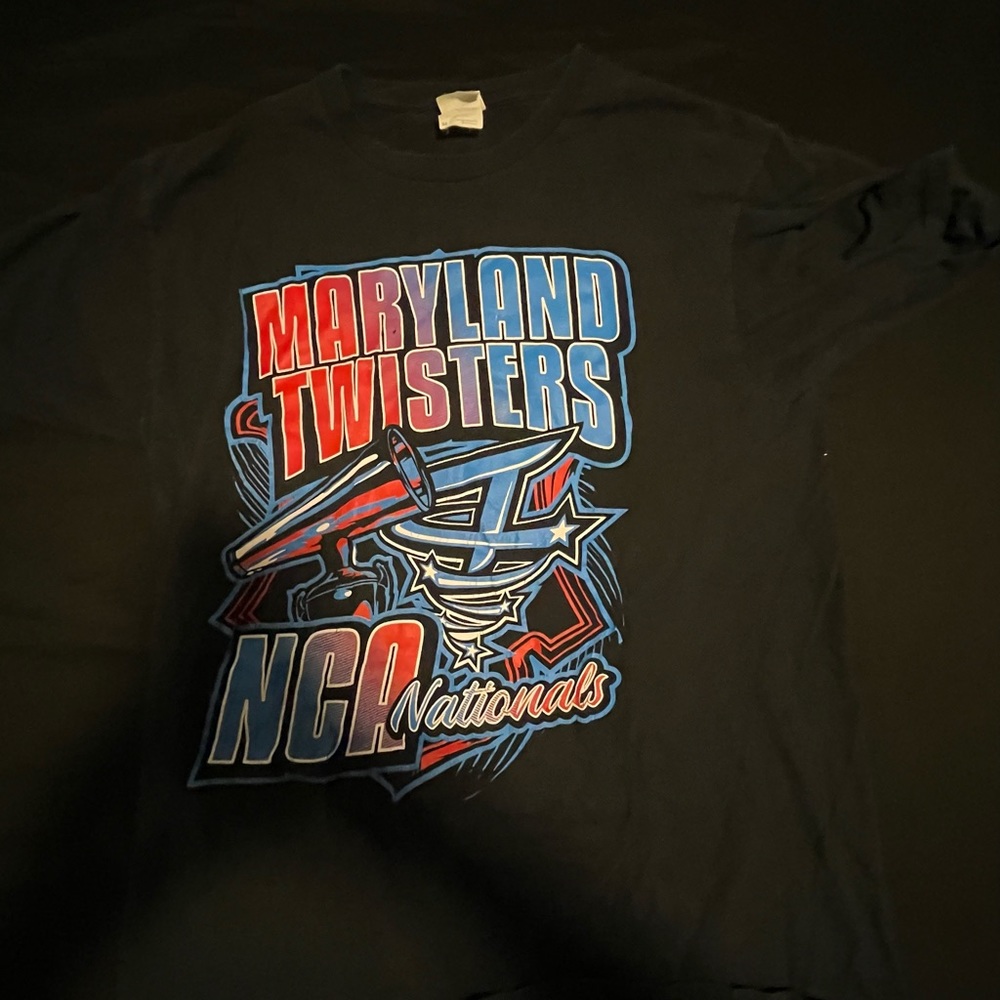 Maryland Twisters NCA Gym-wide shirt